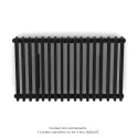 Vuelta EL horizontal, commande RF, Traffic Black, 1500W, H 623 mm / L 1008 mm
