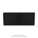 Fassane Premium EL H, commande RF,Traffic Black 9217, 1000W H500 mm / L1201 mm