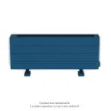 Fassane Premium EL plinthe, sans régul, Gentian blue mat ,750W, H296mm/L825mm