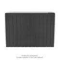 Fassane Premium EL H, commande RF,Anthracite Grey 7016, 1250W H700 mm / L979 mm
