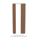 Fassane Premium EL miroir cde RF Terracotta 0292, 1000W, H1817mm / L740mm