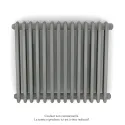Vuelta EL horizontal, sans régul., Grey Aluminium, 1000W, H 600 mm / L 742 mm