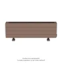 Fassane Premium EL plinthe,sans régul,Terracotta Faded mat,1000W,H296mm/L1025mm