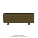 Fassane Premium EL plinthe, sans régul, Bronze mat 0276, 1000W, H296mm / L1025mm
