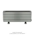 Fassane Premium EL plinthe, sans régul, Grey Aluminium 9007, 750W, H296mm/L825mm