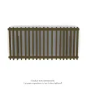 Vuelta EL horizontal, sans régul., Bronze, 2000W, H 600 mm / L 1294 mm