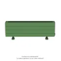 Fassane Premium EL plinthe, sans régul, Reseda green mat ,1000W, H296mm/L1025mm