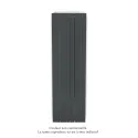 Fassane Premium EL V, commande RF, couleur Black Matt, 2000W, H2217mm / L666mm