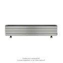 Fassane Premium EL plinthe, sans régul, Inox look 0332, 1500W, H296mm / L1525mm