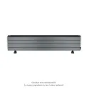 Fassane Premium EL plinthe, sans régul, Anthracite 0346, 1500W, H296mm / L1525mm
