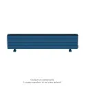 Fassane Premium EL plinthe, sans régul, Gentian blue mat, 1500W, H296mm/L1525mm
