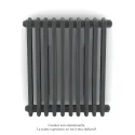 Vuelta EL horizontal, commande RF, Black Matt, 500W, H 623 mm / L502 mm