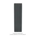 Fassane Premium EL V, commande RF, couleur Black Matt, 1250W, H2017mm / L518mm