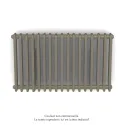 Vuelta EL horizontal, sans régul., Concrete Grey, 1500W, H 600 mm / L 1018 mm