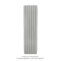 Fassane Premium EL V, commande RF,couleur White Aluminium, 1250W,H2017mm/L518mm