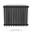 Vuelta EL horizontal, sans régul., Black Quartz, 1000W, H 600 mm / L 742 mm