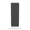 Fassane Premium EL V, commande RF, couleur Umbra Grey, 1500W, H1817mm / L592mm