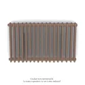 Vuelta EL horizontal, sans régul., Terracotta Faded, 1500W, H 600 mm / L 1018 mm