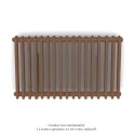 Vuelta EL horizontal, commande RF, Terracotta, 1500W, H 623 mm / L 1008 mm