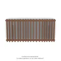 Vuelta EL horizontal, commande RF, Terracotta, 2000W, H 623 mm / L 1284 mm