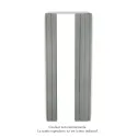 Fassane Premium EL miroir cde RF Grey Aluminium 9007, 1000W, H1817mm / L740mm