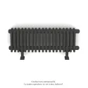 Vuelta EL plinthe,sans régulation couleur 7222, 1000W, H 310 mm/L 1090 mm