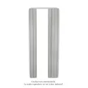 Fassane Premium EL miroir cde RF White Aluminium 9006, 1000W, H1817mm / L740mm