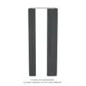 Fassane Premium EL miroir cde RF Black Matt 0557, 1000W, H1817mm / L740mm