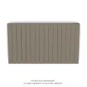 Fassane Premium EL H, commande RF,Concrete Grey 0265, 1500W H700 mm / L1201 mm