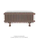 Vuelta EL plinthe, commande RF, Terracotta Faded, 1000W, H330 mm / L962 mm