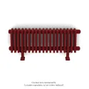 Vuelta EL plinthe, commande RF, Ruby Red, 1000W, H330 mm / L962 mm