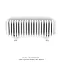 Vuelta EL plinthe, commande RF, White Matt, 1000W, H330 mm / L962 mm