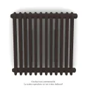 Vuelta EL horizontal, sans régul., Dark Brown, 750W, H 600 mm / L 604 mm