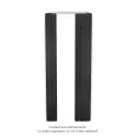 Fassane Premium EL miroir cde RF Black Quartz 0550, 1000W, H1817mm / L740mm
