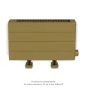 Fassane Premium EL plinthe, sans régul, Beach Gold mat 0272,500W, H296mm/L525mm