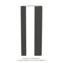 Fassane Premium EL miroir cde RF Umbra Grey 7222, 1000W, H1817mm / L740mm
