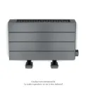 Fassane Premium EL plinthe, sans régul, Anthracite 0346, 500W, H296mm / L525mm