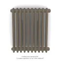 Vuelta EL horizontal, sans régul., Pearl Beige, 500W, H 600 mm / L 512 mm