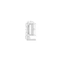 Radiateur panneau habillé Regg. 3010 Deco 20KD 400x600