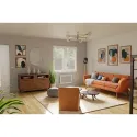 Rayonnant Quartéa-3EO panneau horizontal - 750W - blanc