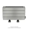 Fassane Premium EL plinthe, sans régul, Inox look 0332, 500W, H296mm / L525mm