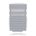 Régate EC +Air, couleur Light Jeans 0264, 411W, H 852mm / L 500mm