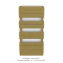 Régate EC, couleur Beach Gold, 504W, H 1037 mm / L 500 mm