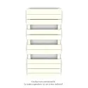 Régate EC, couleur Cream, 504W, H 1037 mm / L 500 mm
