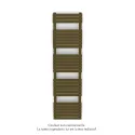 Altai Spa EC, Bronze 0276, 614W, H 1540 mm / L 400 mm