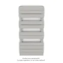 Régate EC, couleur Telegrey 4, 504W, H 1037 mm / L 500 mm