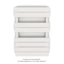 Régate EC, couleur Light Beige, 377W, H 741 mm / L 500 mm
