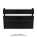 Régate EC, couleur Jet Black, 656W, H 666 mm / L 1000 mm