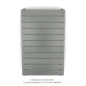 Régate EC Status, couleur Grey Aluminium, 433W, H 815 mm / L 500 mm