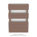 Régate EC, couleur Terracotta Faded, 377W, H 741 mm / L 500 mm